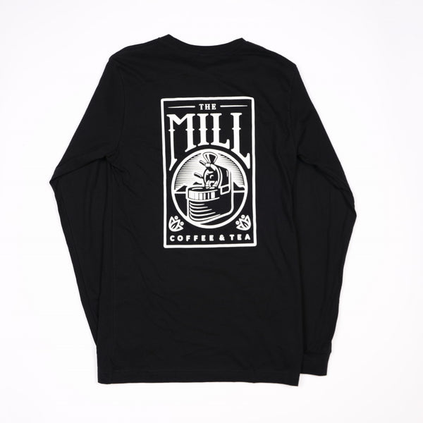 LS Shirt | Classic Logo | Black – Mill Coffee & Tea