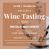 Wine Tasting with Nicola Biscardo - Sept 21st, 2024