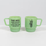 Created Co | Milk Glass Mug | Green