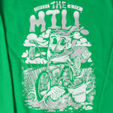 Sweatshirt | Mug on a Cycle | Irish Green