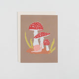 Mushroom & Snail | Card | Plant Thief