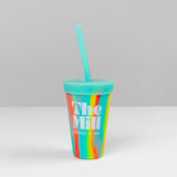 Silicone Cup | Silipint | Straw Lid